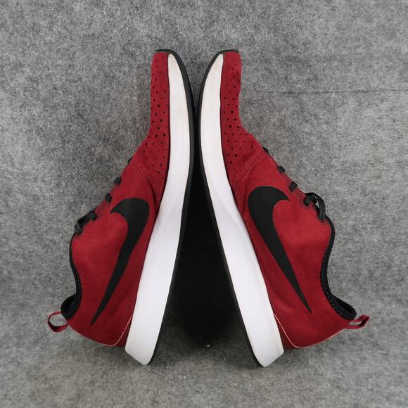 Nike Shoes Mens 11 Athletic Trainer Dualtone Racer Running Sneakers Red Leather main image 10